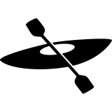 black kayak logo