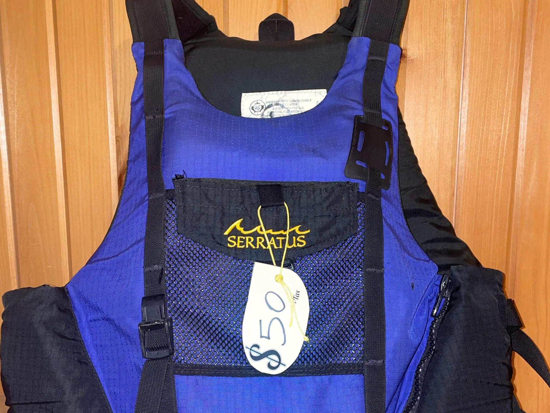 a blue bag