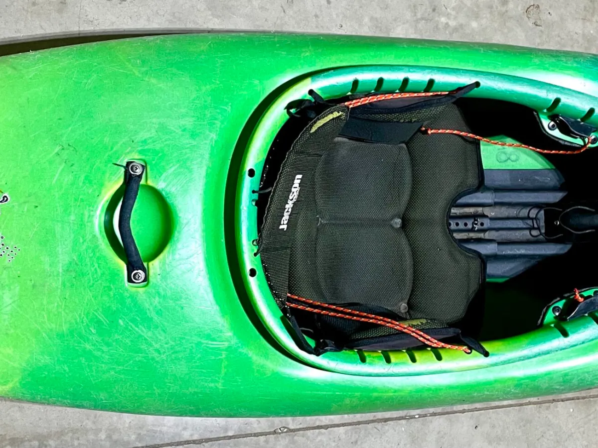 a close up of a green wall